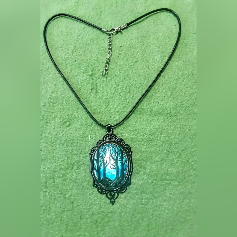 Moonscape necklace